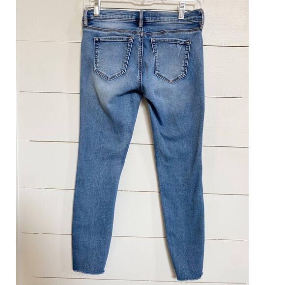 PacSun Knee Patch Super Stretch Ankle Jeggings 25 - Picture 3 of 14